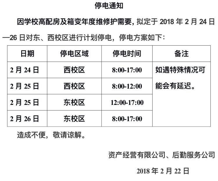 常州最新停电通知及其影响分析